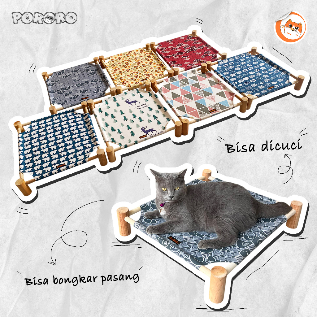 PORORO - ที่นอนผ้าใบแมว PORORO ที่นอนผ้าใบแมว