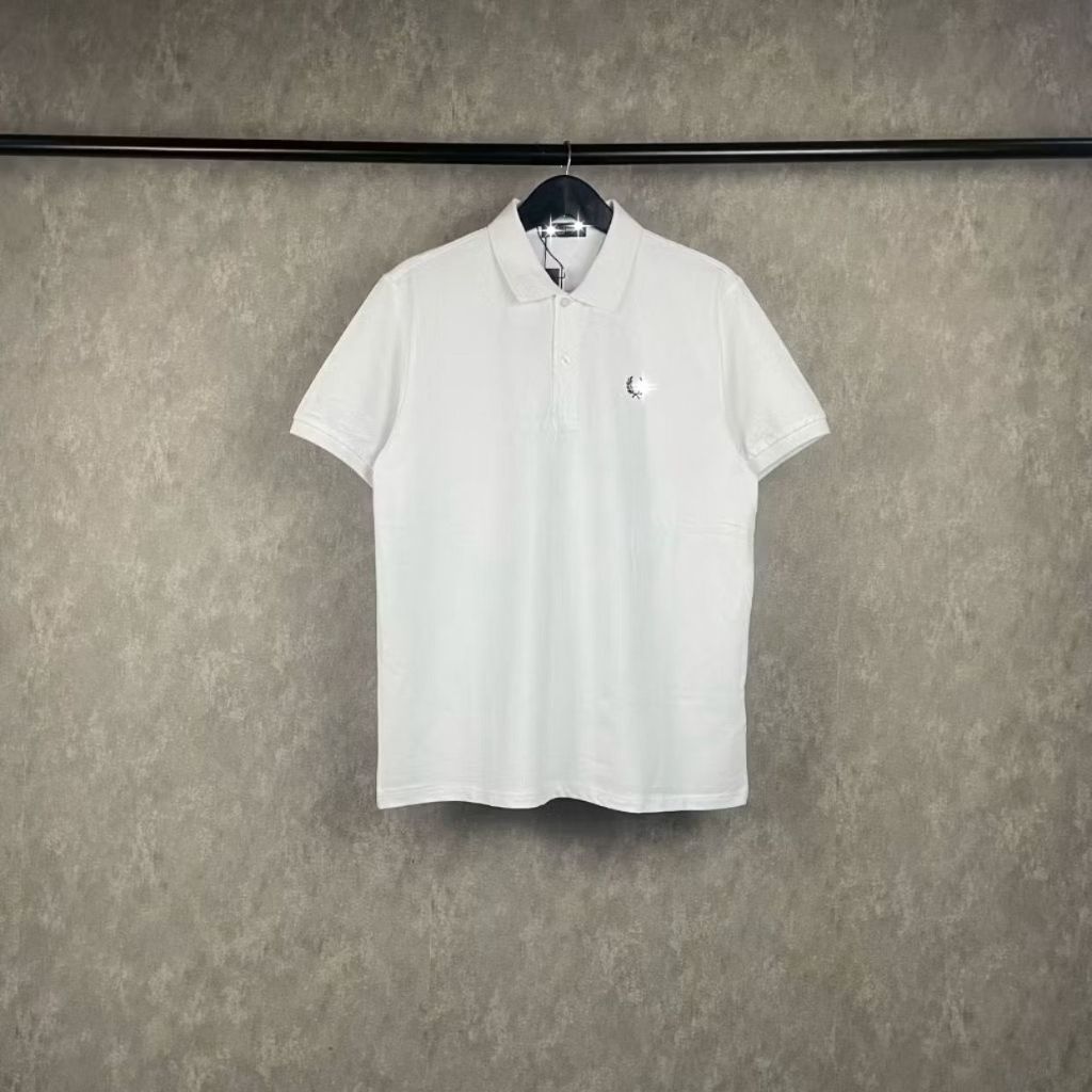 [ คุณภาพ vvip ] เสื้อคอปกโปโล เอฟพี สําหรับผู้ใหญ่ชายแขนสั้นด้านบนนําเข้าโปโลสลิมฟิต