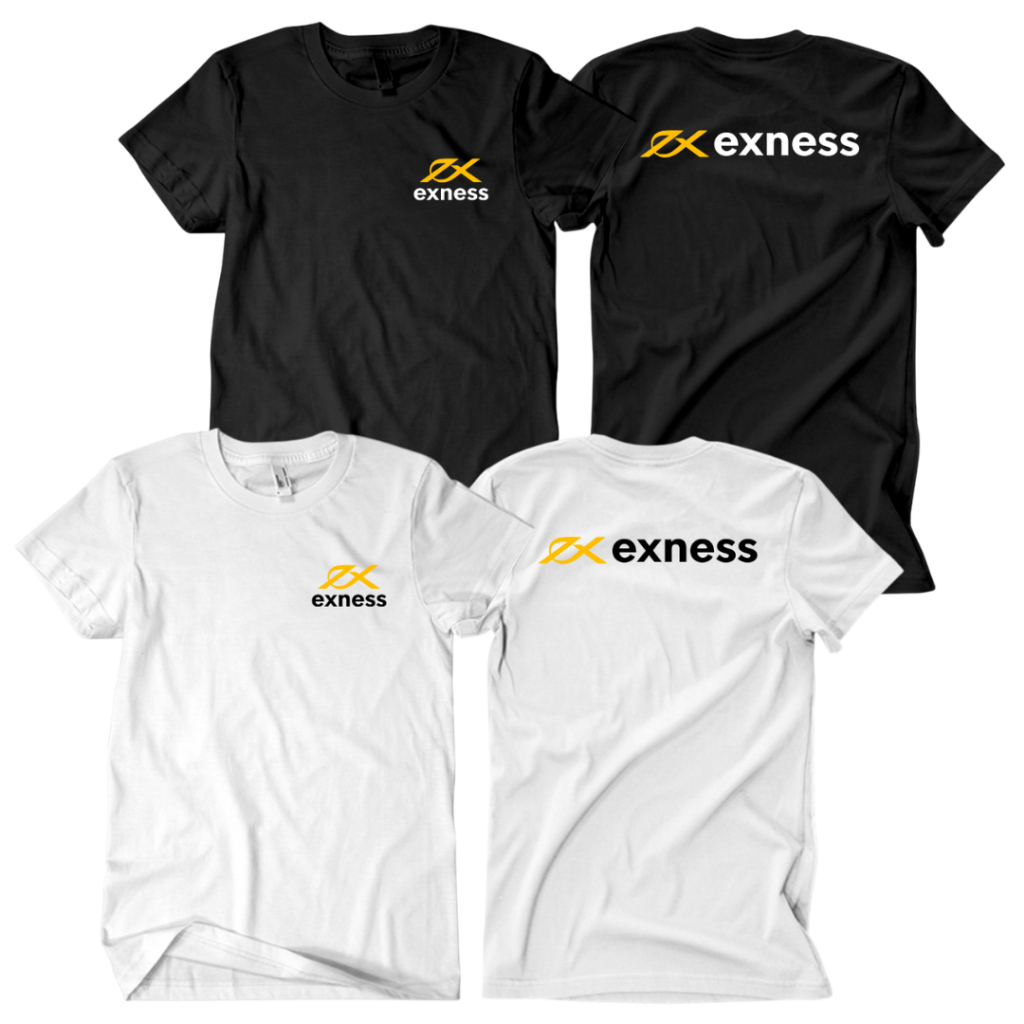 Cryptocurrency Exness Trading เสื้อยืดผู้ชายผู้หญิง Unisex แขนสั้นผ้าฝ้าย Combed 30s