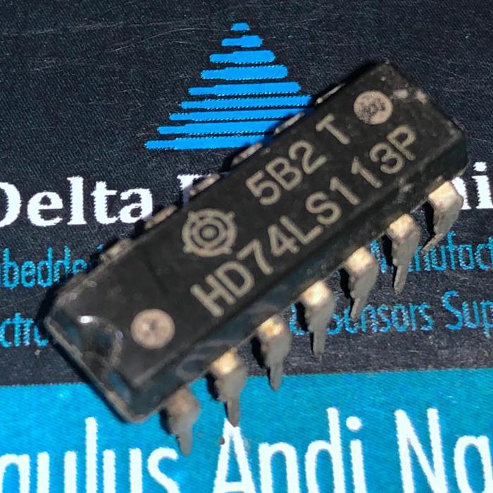 HD74LS113 74LS113 Dual JK Flip-flop ขอบลบทริกเกอร์พร้อมที่ตั้งไว้ล่วงหน้า