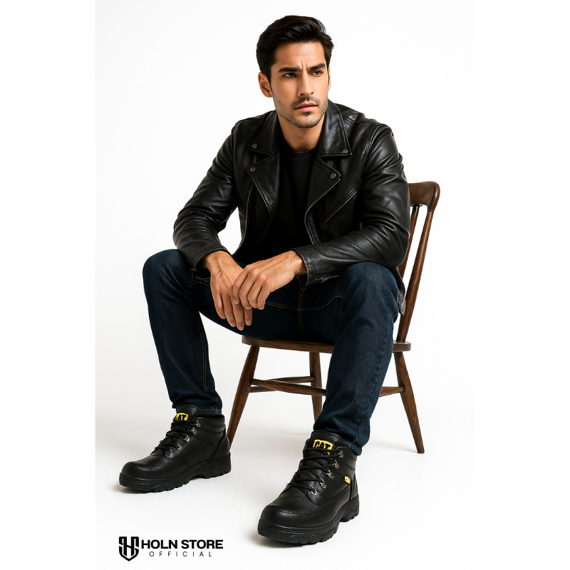 FAST Delivery MENS SAFETY BOOTS - SAFETY LOW BOOTS - SYNTHETIC LEATHER SAFETY WORK SHOES