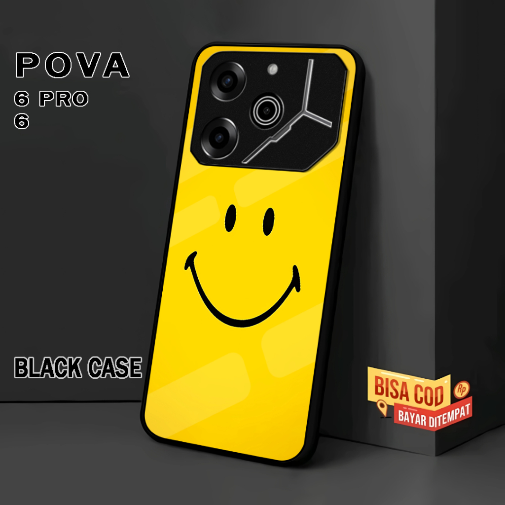 ( RC 16 ) กรณี Sofcase Glossy สําหรับ Tecno Pova 6 l Pova 6 Pro 5G อะนิเมะ Motif l บทคัดย่อ l น่ารัก