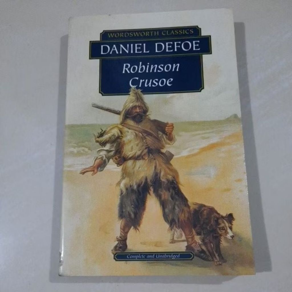 นวนิยาย Robinson Crusoe โดย Daniel Defoe