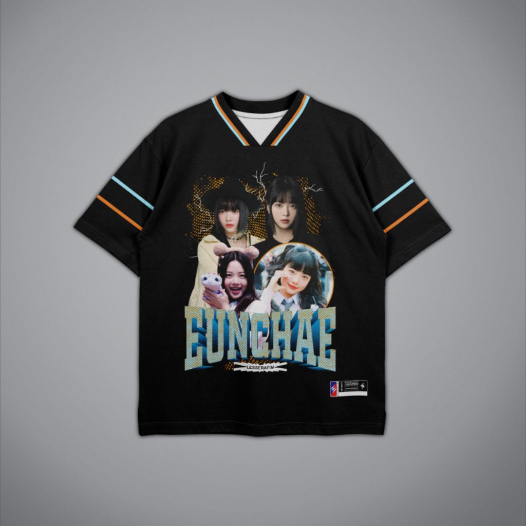 EUNCHAE LESSERAFAM JERSEY OVERSIZE JERSEY KPOP
