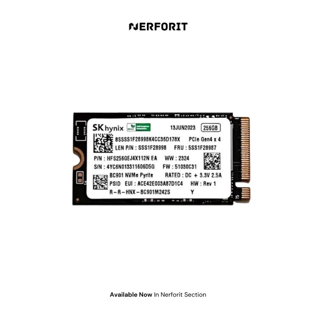 SSD 256GB NVME SKHYNIX GEN 4 2242