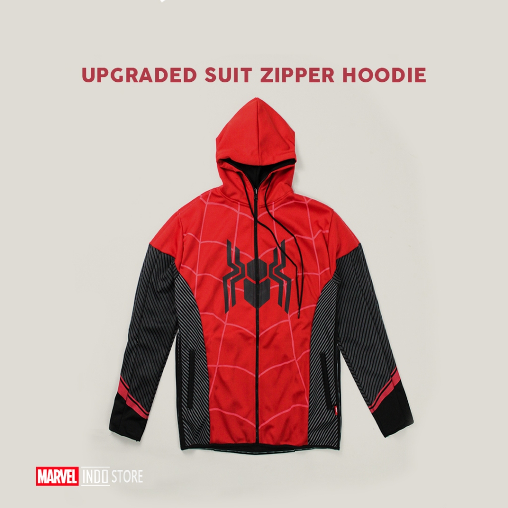 Zipper Hoodie อัพเกรดชุด Spider-Man