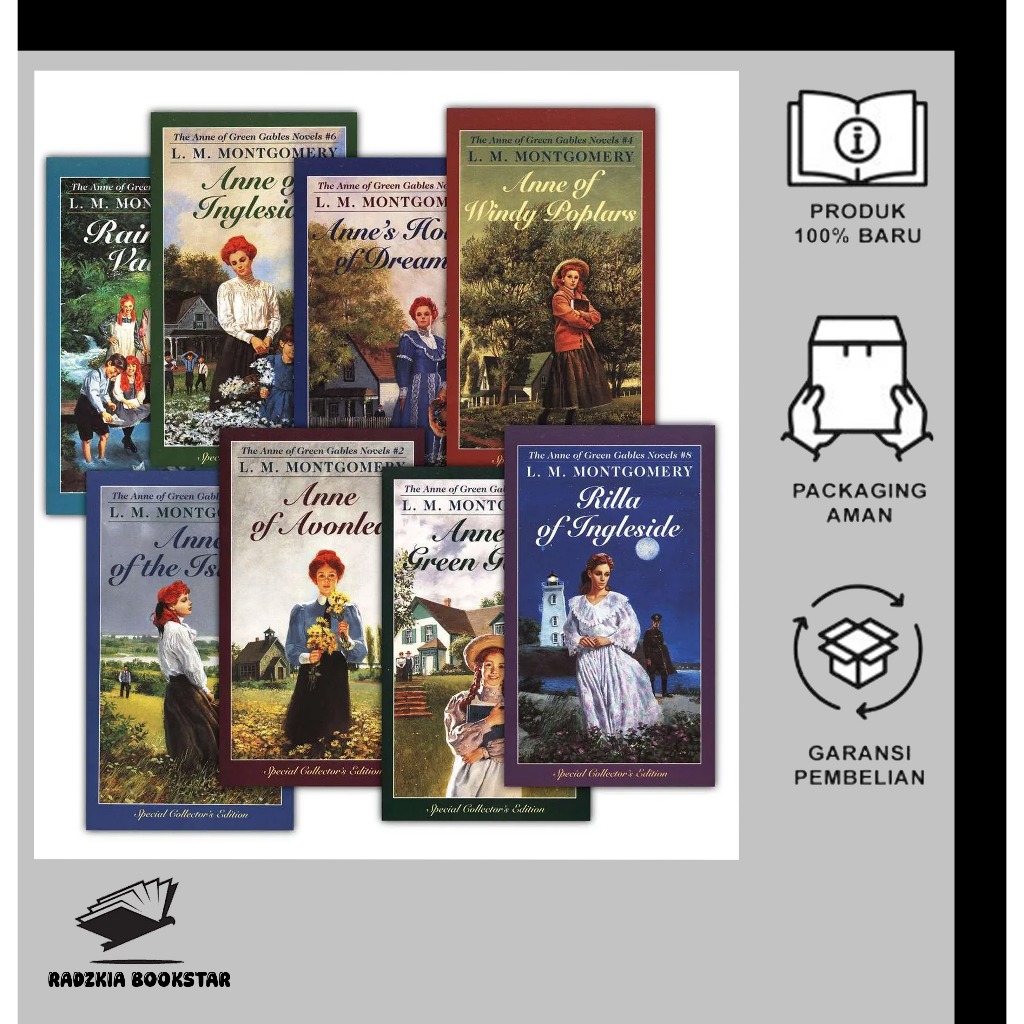 ซีรีส์คอลเลกชั่น Anne of Green Gables (ภาษาอังกฤษ) - anne of greenga