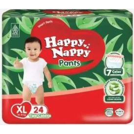 Happy Nappy Smart Pants ผ้าอ้อมเด็ก Size XL-24 Pampers Baby Pants