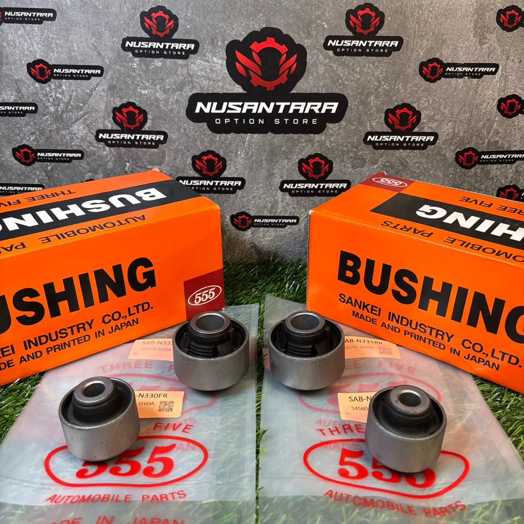 ชุดบูชแขนเล็กขนาดใหญ่ Datsun Go March || 555 ญี่ปุ่น ราคา 4 ชิ้น