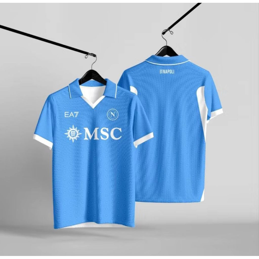 NAPOLI HOME JERSEY 2024 2025 ชื่อและหมายเลขด้านหลังฟรี