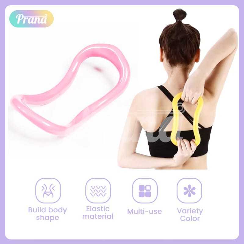 PRANA Yoga Pilates Stretch Ring Yoga (2PCS) Ring Resistance Training Yoga Pilates Training PN-FBB513