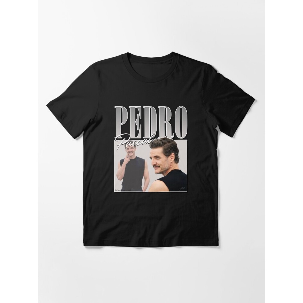 Actor PEDRO PASCAL RETRO DESIGN Pedro Pascal design Essential T-Shirt