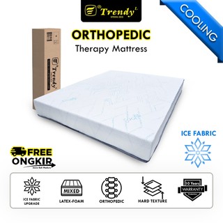 Trendy Orthopedic Bed Cooling (Kasur Kesehatan Tulang Belakang/Punggung) - Busa Rebonded D120