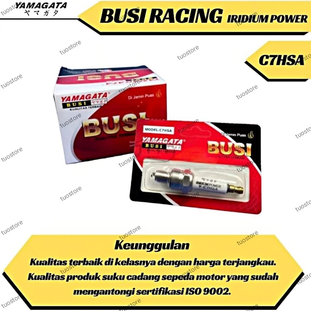 YAMAGATA C7HSA, CPR6EA, CPR9EA-9 และ D8EA RACING SPARK PLUG