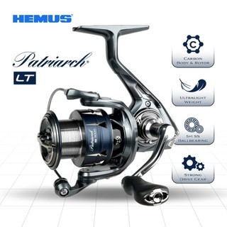 Reel Hemus Patriarch LT XRC Body Carbon 6+1BB Saltwater /SW