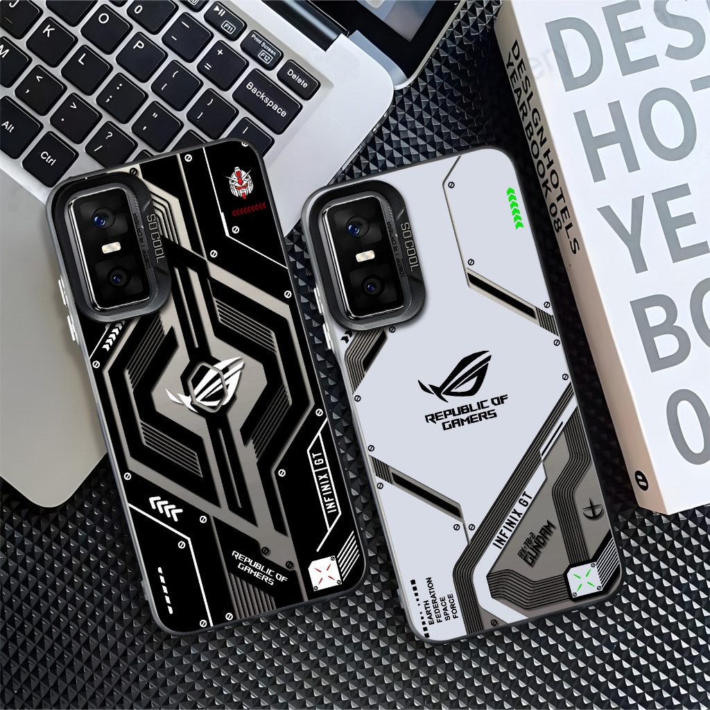 เคส Imd Black Infinix gt 30 pro เคสโฮโลแกรมสีดํา infinix gt 30 pro ซิลิโคน hp GT10