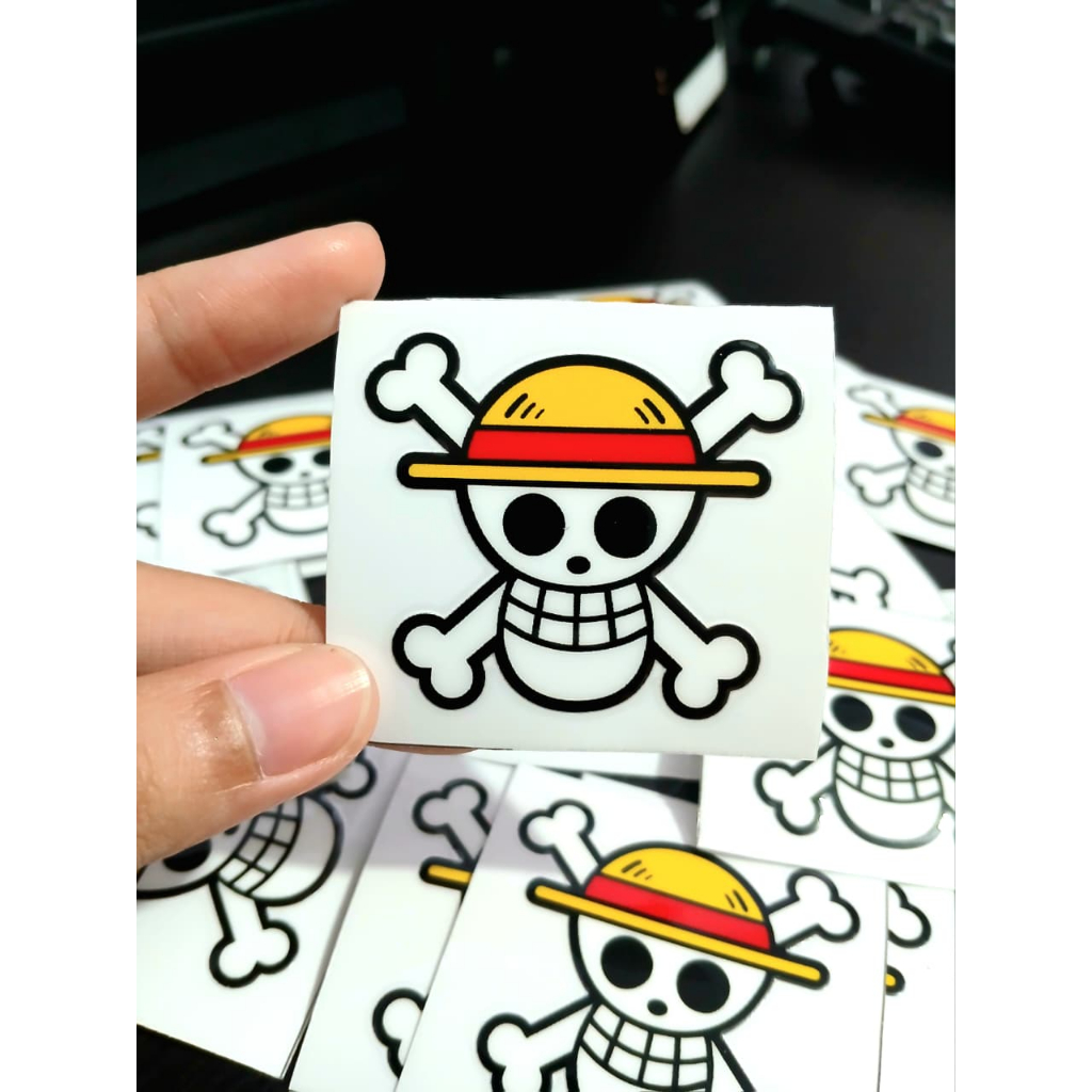 One Piece Sticker - DTF UV Embossed Sticker / WATERPROOF / VIRAL 2025