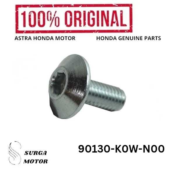 สกรู Bolt, Pan 6X14 มอเตอร์ ADV 150 90130K0WN00 90130-K0W-N00 ADV 150 160 Vario 160 K2S 2022 2023 20