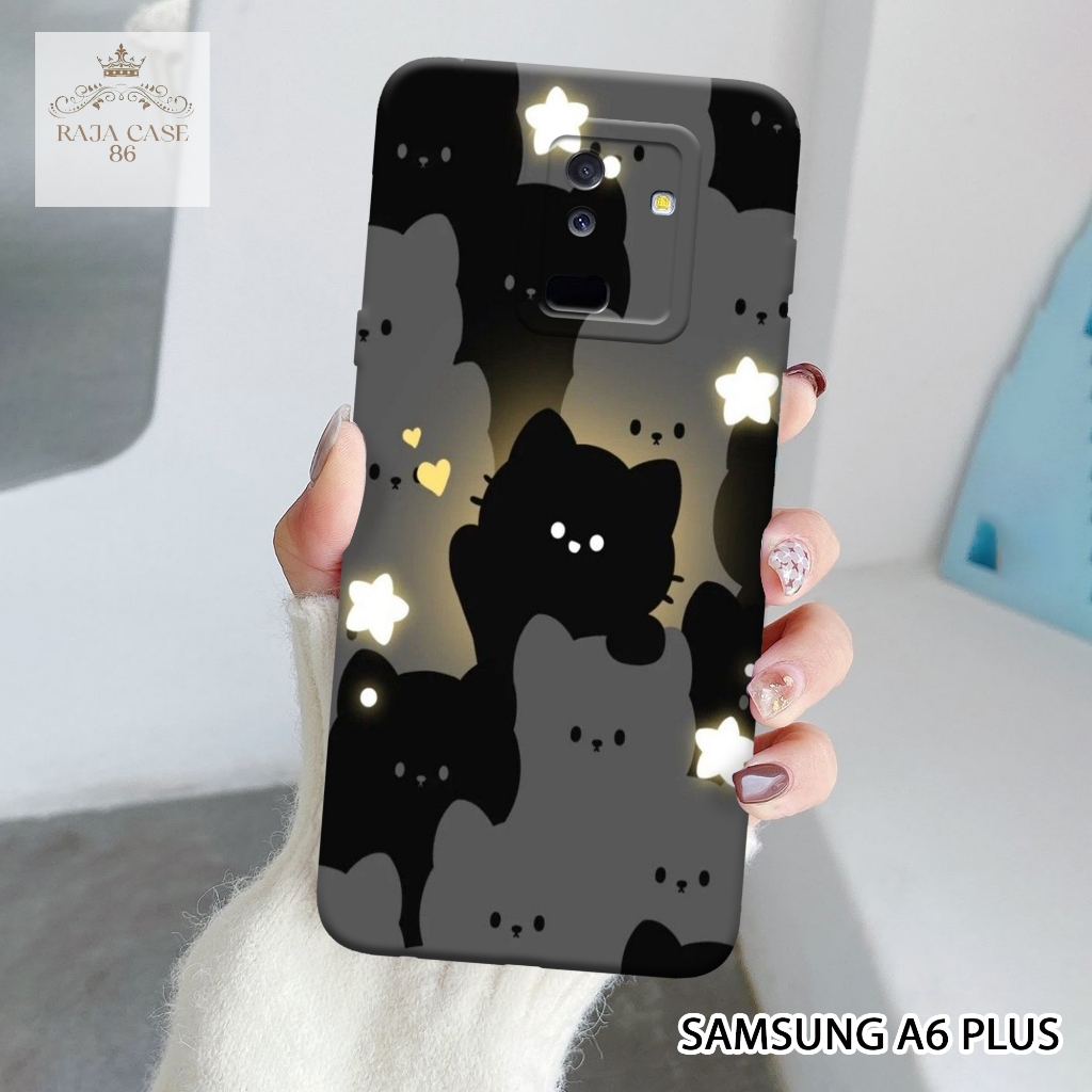เคส HP Samsung A6 Plus - เคส Rajacase - เคส Samsung A6 Plus - เคสการ์ตูน - กันรอยมือถือ - Samsung A6
