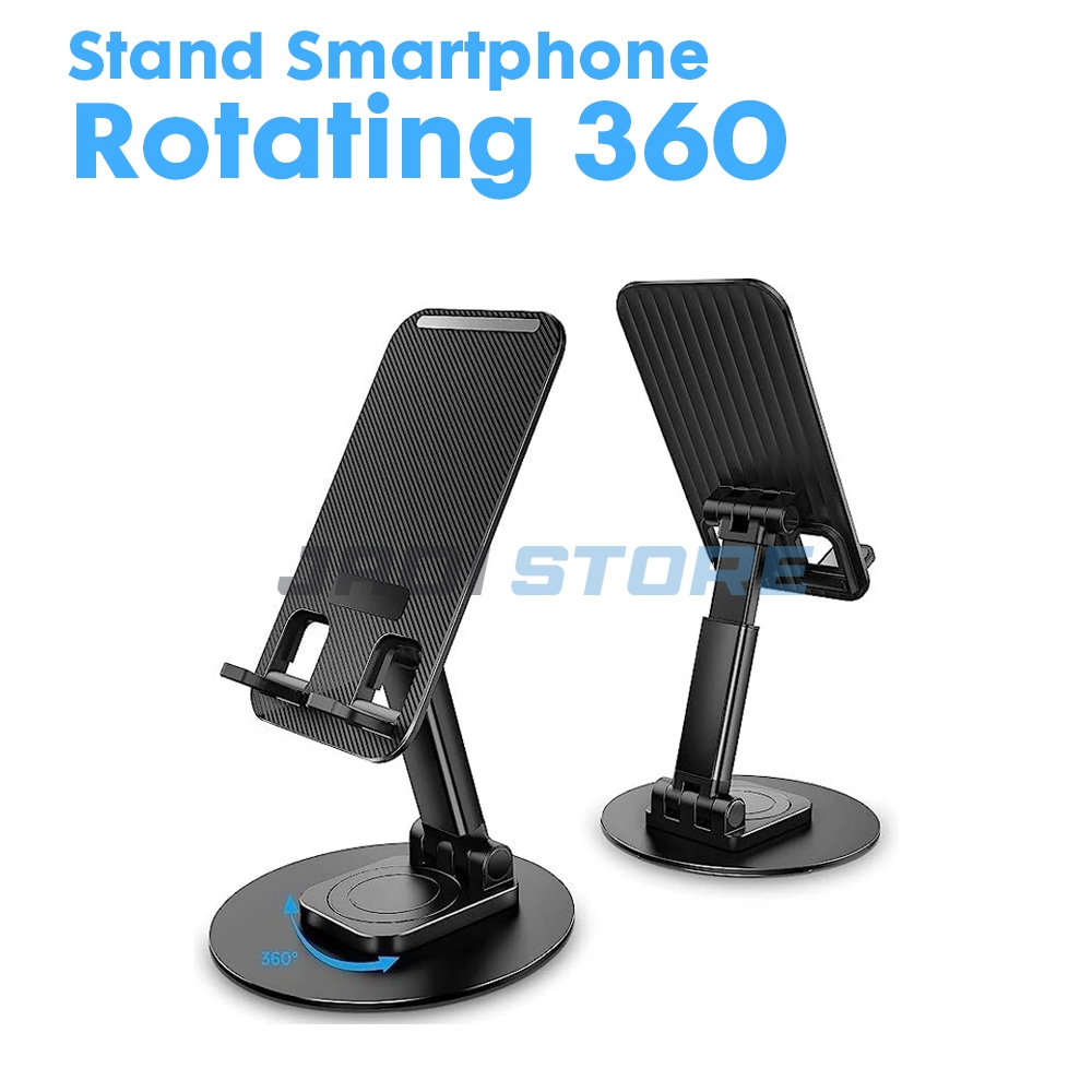 LinQi Universal สมาร์ทโฟนขาตั้งแบบพับได้หมุนได้ 360 LQ03 โทรศัพท์สมาร์ทโฟนขาตั้งผู้ถือ HP บนโต๊ะทําง