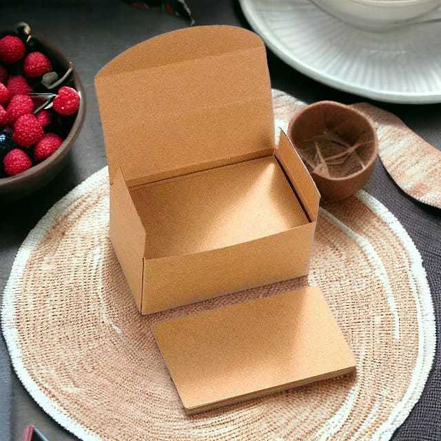 การ์ดกระดาษขนาดเล็ก BLANC / PLAIN VINTAGE BY TOOKE