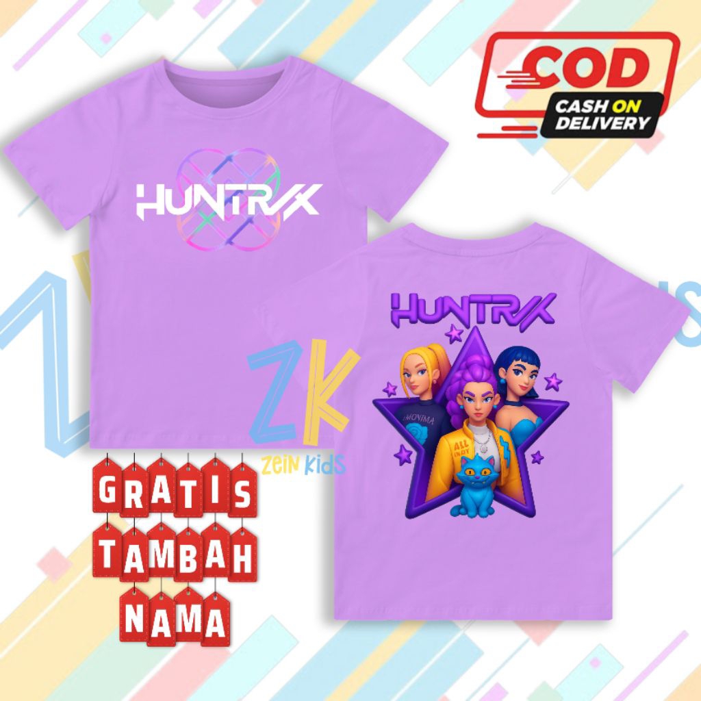 Kpop Demon Hunter เสื้อยืดเด็ก - Kpop Demon Hunter แฟชั่นเด็ก - Kpop Demon Hunter เสื้อผ้าเด็ก