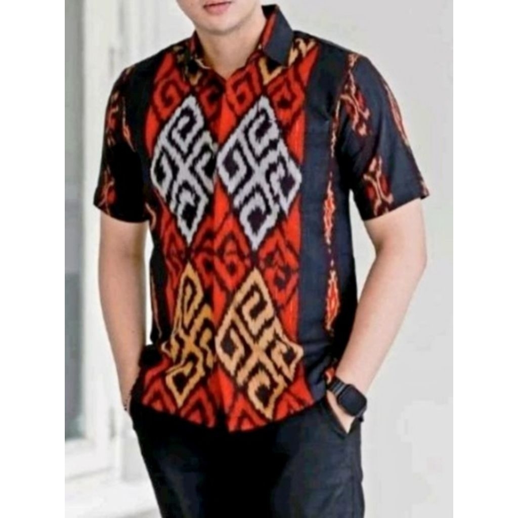 KEMEJA TORAJA WOVEN SHIRT WOVEN CLOTHES