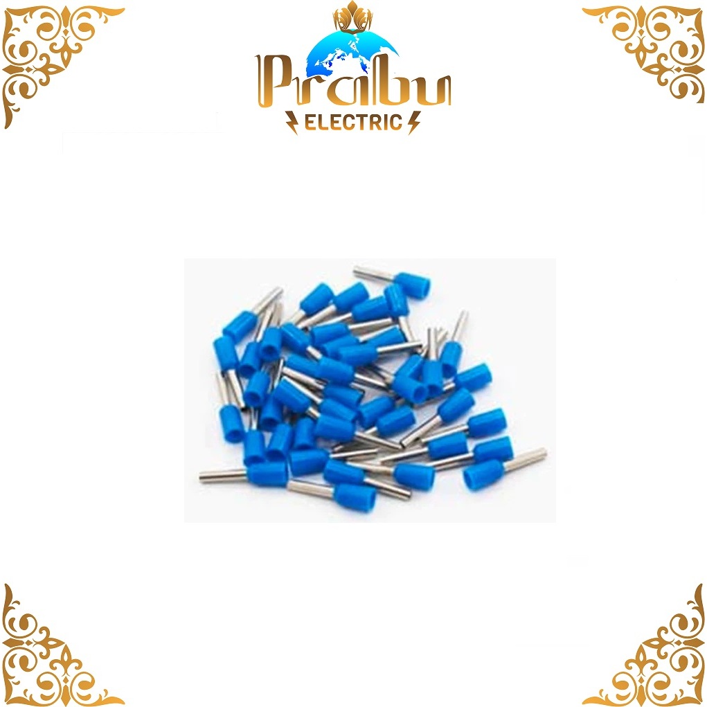 E7508 0.75 มม. สีฟ้า FERRULES สาย SKUN