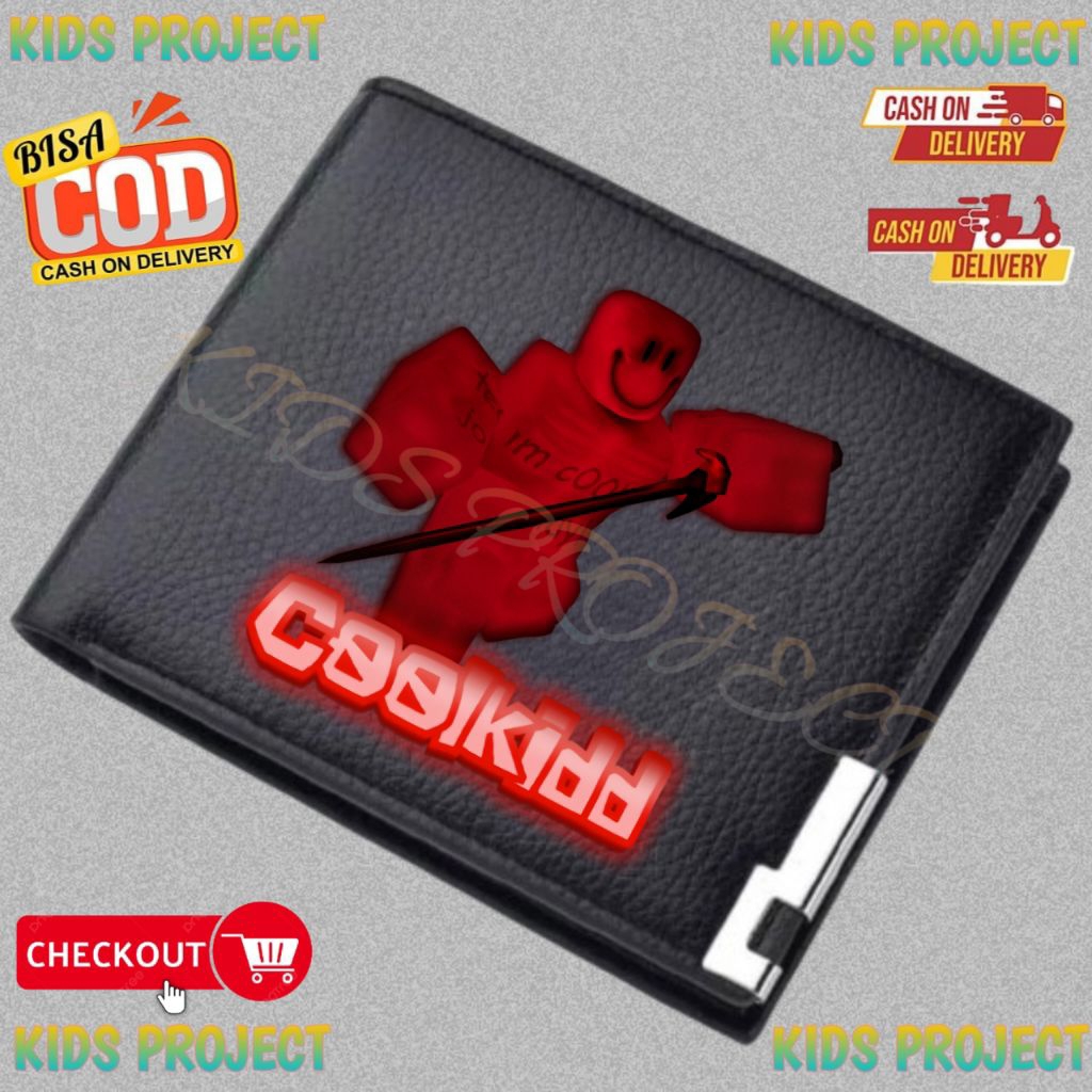 Coolkidd Forsaken Roblox Character กระเป๋าสตางค์เด็ก