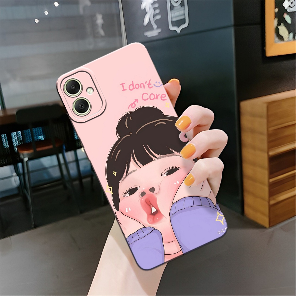 HP ล่าสุด Samsung Galaxy A07 4G 2025 Softcase - เคสแฟชั่นสตรี - เคส Samsung A07 4G - ซิลิโคนกล้อง Pr