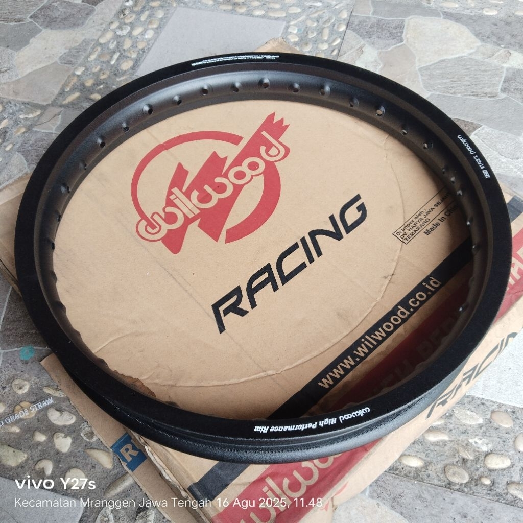 วิลวูด 1.85 - 18 ขอบสีดําด้าน