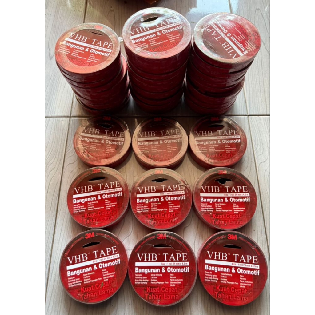 3M VHB Double Tape Automotive 4900 หนา 1.1 มม. ขนาด 12มม. x 4.5ม.
