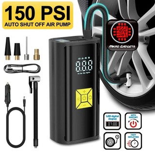 Pompa Ban Mobil Suitu Dengan Baterai 6000 mah Recharger ST9CD