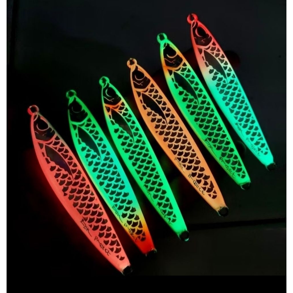JIG GOMAMAM JIG NEW WEIGHT 40gm 60gm 80gm 100gm JIG FULL GID/MENYALA