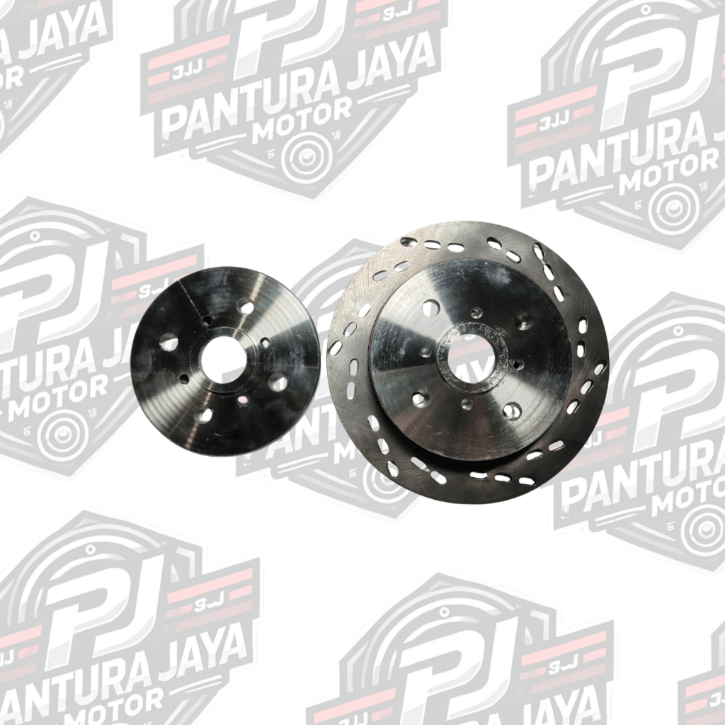 (ONE SET) REAR DISC ADAPTER PLENDES STEEL DRUM BOLT SET + PNP DISC สําหรับรถจักรยานยนต์ทั้งหมด (SMAL