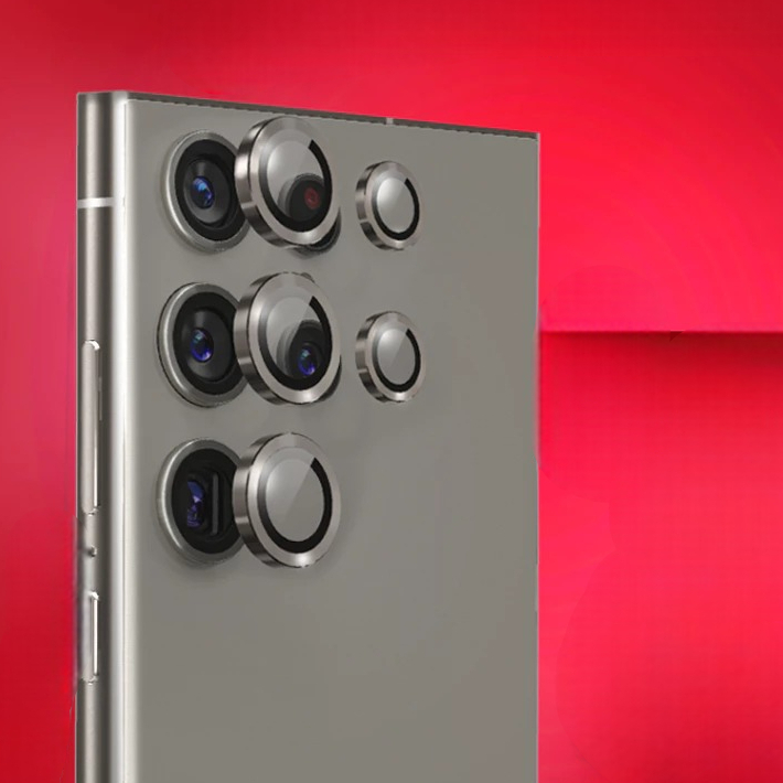 E -1 ชุดแหวนกล้อง Samsung S25 ULTRA S25 EDGE S25+ S25 S24 S23 S22 ULTRA S24+ S24FE S24 S23+ S23FE S3