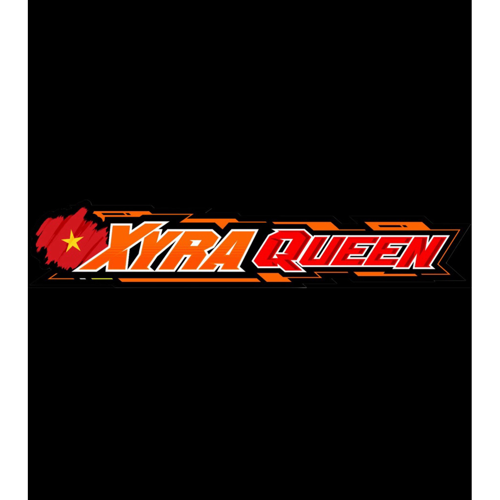 XIRA QUEEN STICKER GLOSSY LAMINATED MAXDECAL
