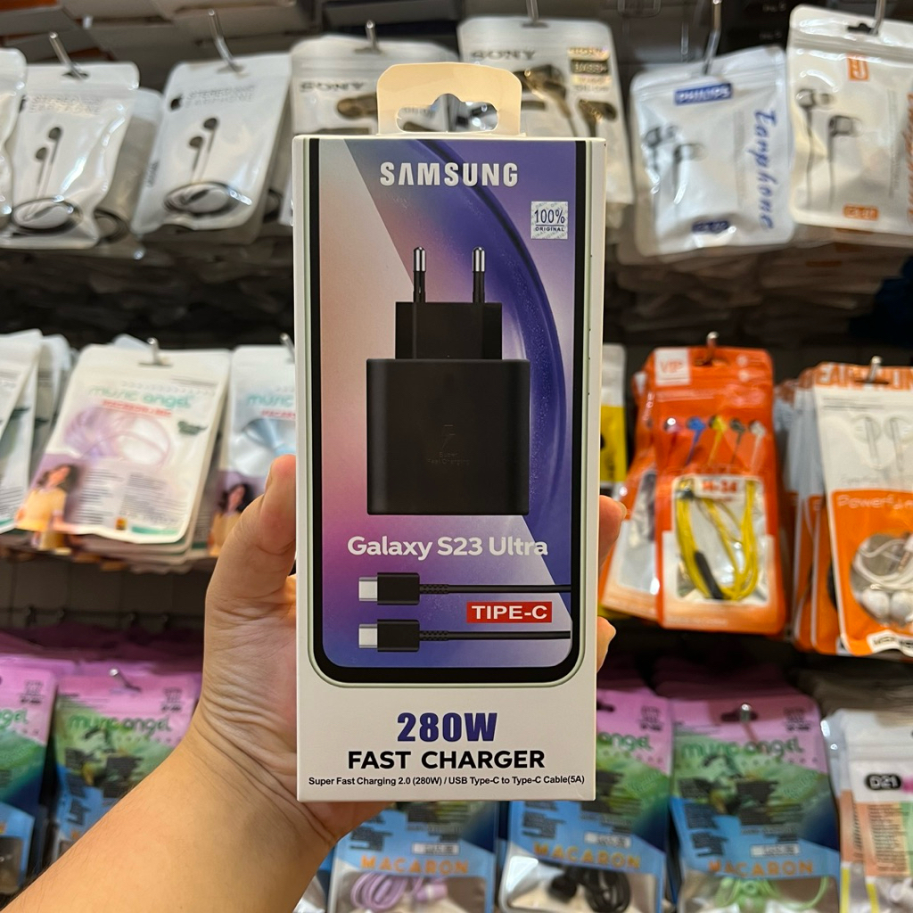 SAMSUNG 280W USB C ถึง CABLE C FAST CHARGING CHARGER