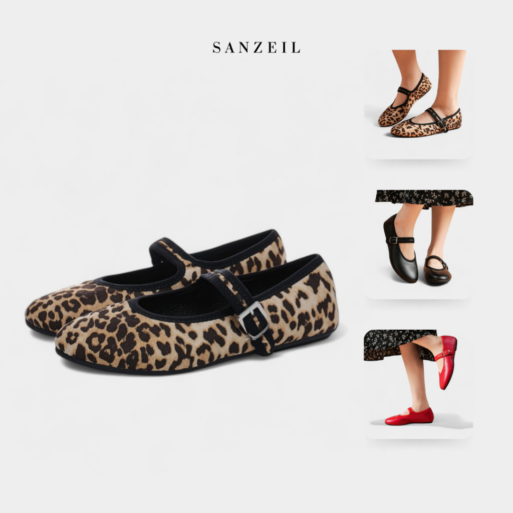 SANZEIL Felly รองเท้าส้นแบนผู้หญิง 5232