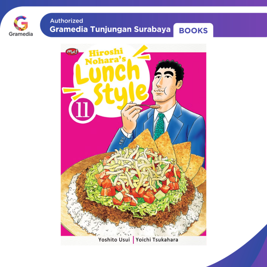 Gramedia Tunjungan: สไตล์อาหารกลางวันของ Hiroshi Nohara 11