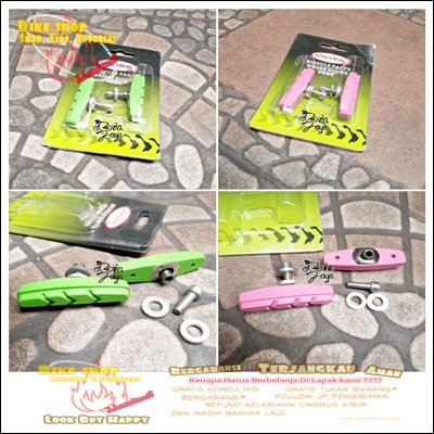 RACING BRAKE RUBBER WHEELING NUT อะไหล่จักรยาน