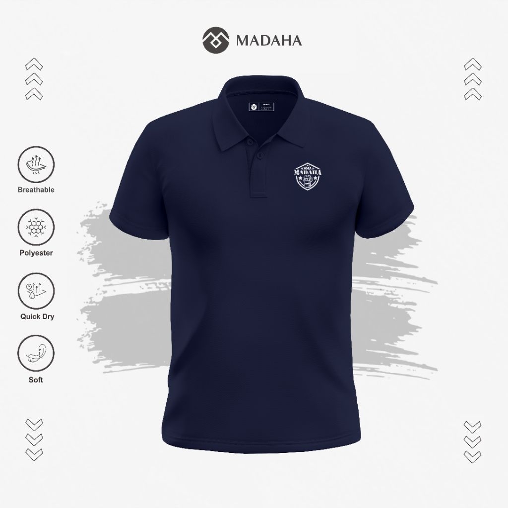 Madaha เสื้อโปโล Dry Fit UFC MMA Sports Jersey เสื้อคอปก