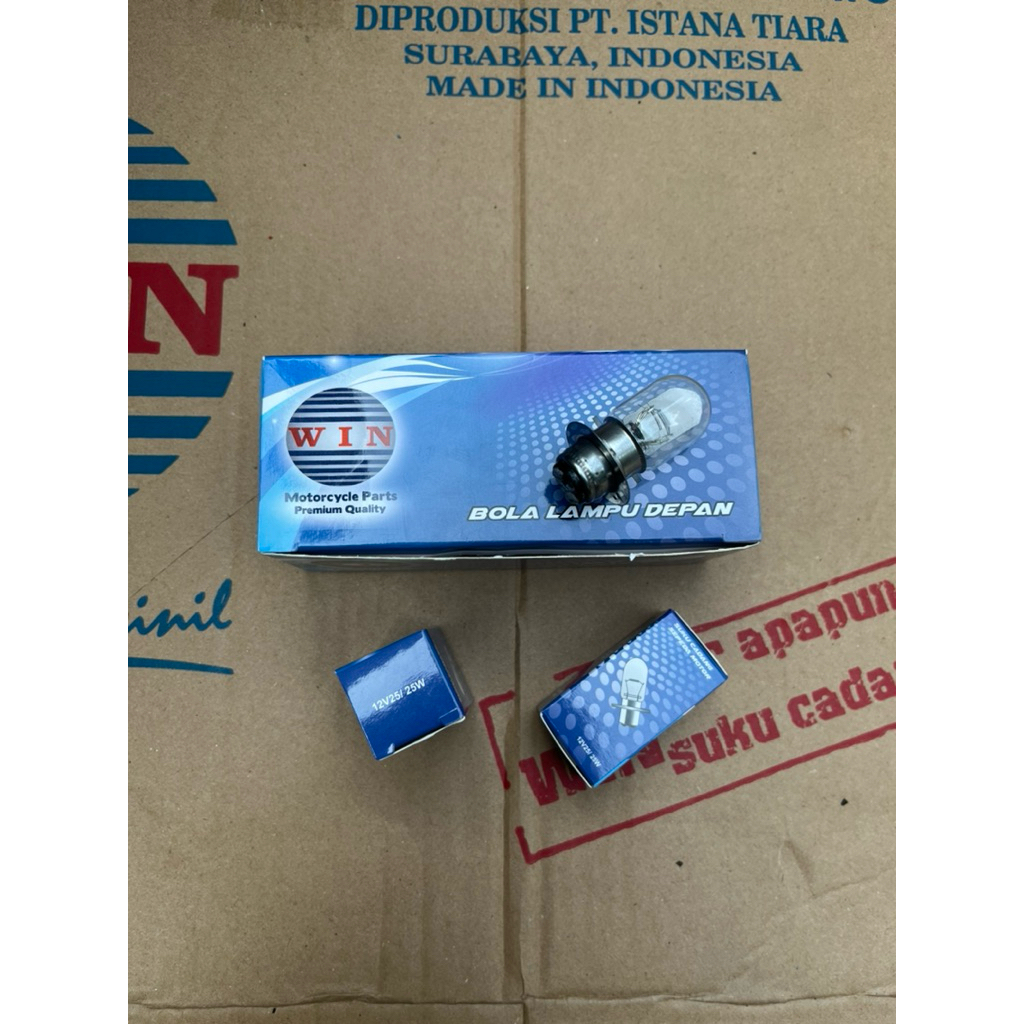 หลอดไฟหน้าไก่ WIN 12v 25w