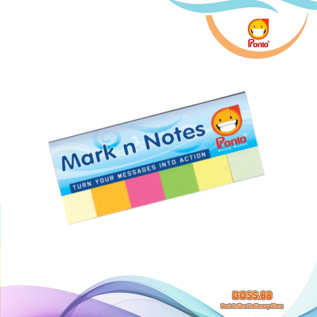 ..!!! PRONTO MARK & NOTE STICK NOTE (1 ชิ้น)