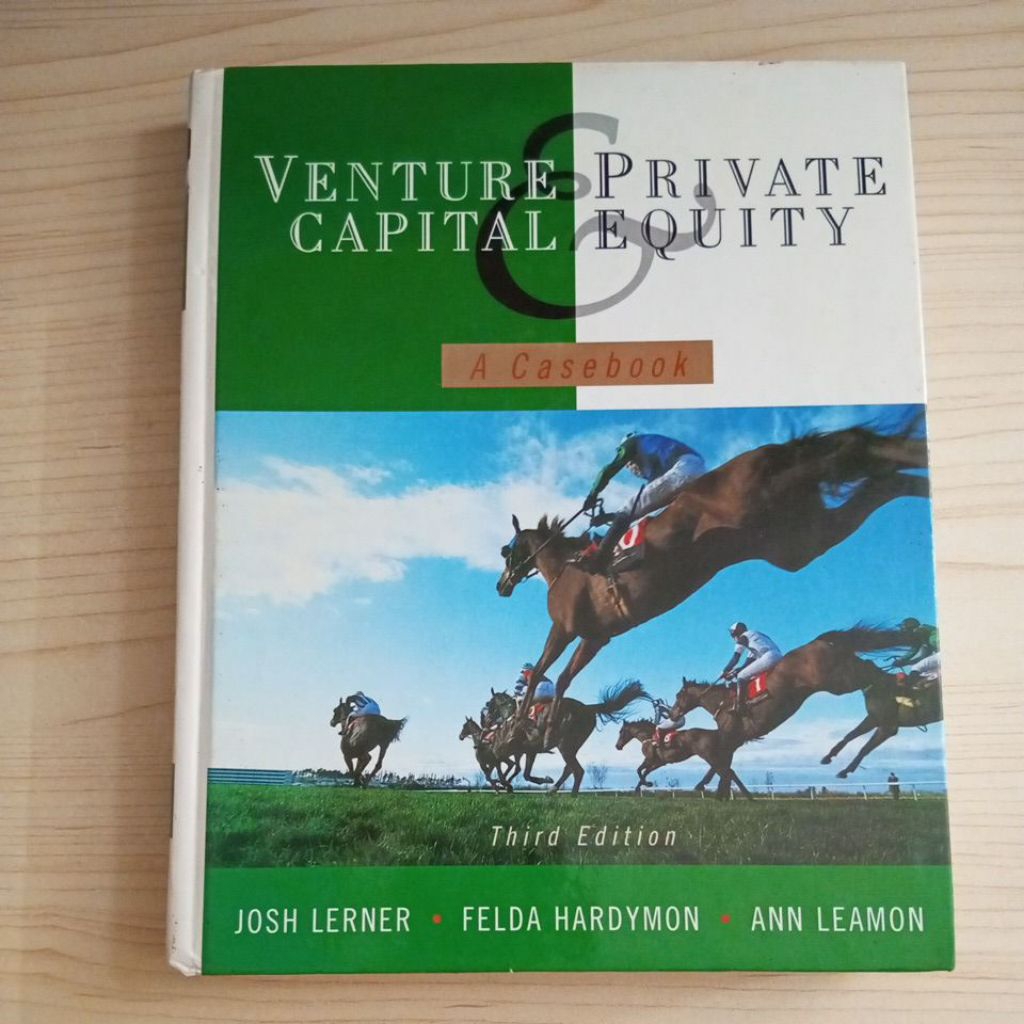 VENTURES CAPITAL และ PRIVATE EQUITY THIRD EDITION หนังสือ