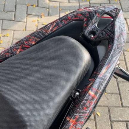Carbon Motif Begel Sticker Vario 125/150 ใหม่ 2022 2023 2024 2025 Decal List Behel Honda Vario ใหม่