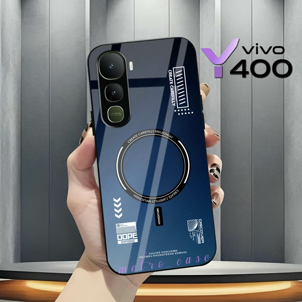 Softcase Glass Glossy Glass VIVO Y400 4G VIVO Y400 5G - Y400 2025 - VIVO Y400 4G - VIVO Y400 5G