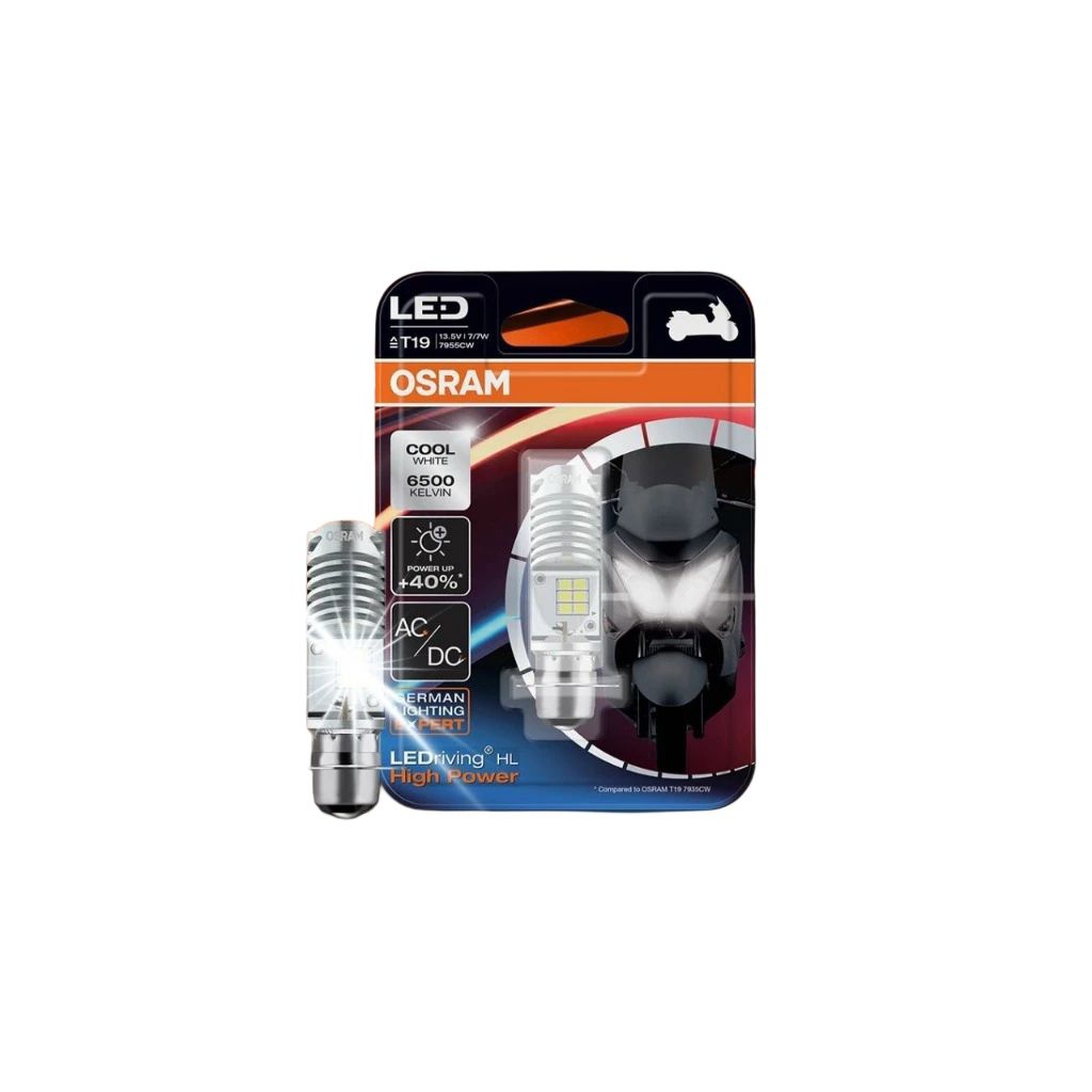 OSRAM LED H6 M5 MOTORCYCLE HEAD LIGHT K1 AC/DC PNP-OSRAM NEW GEN 2