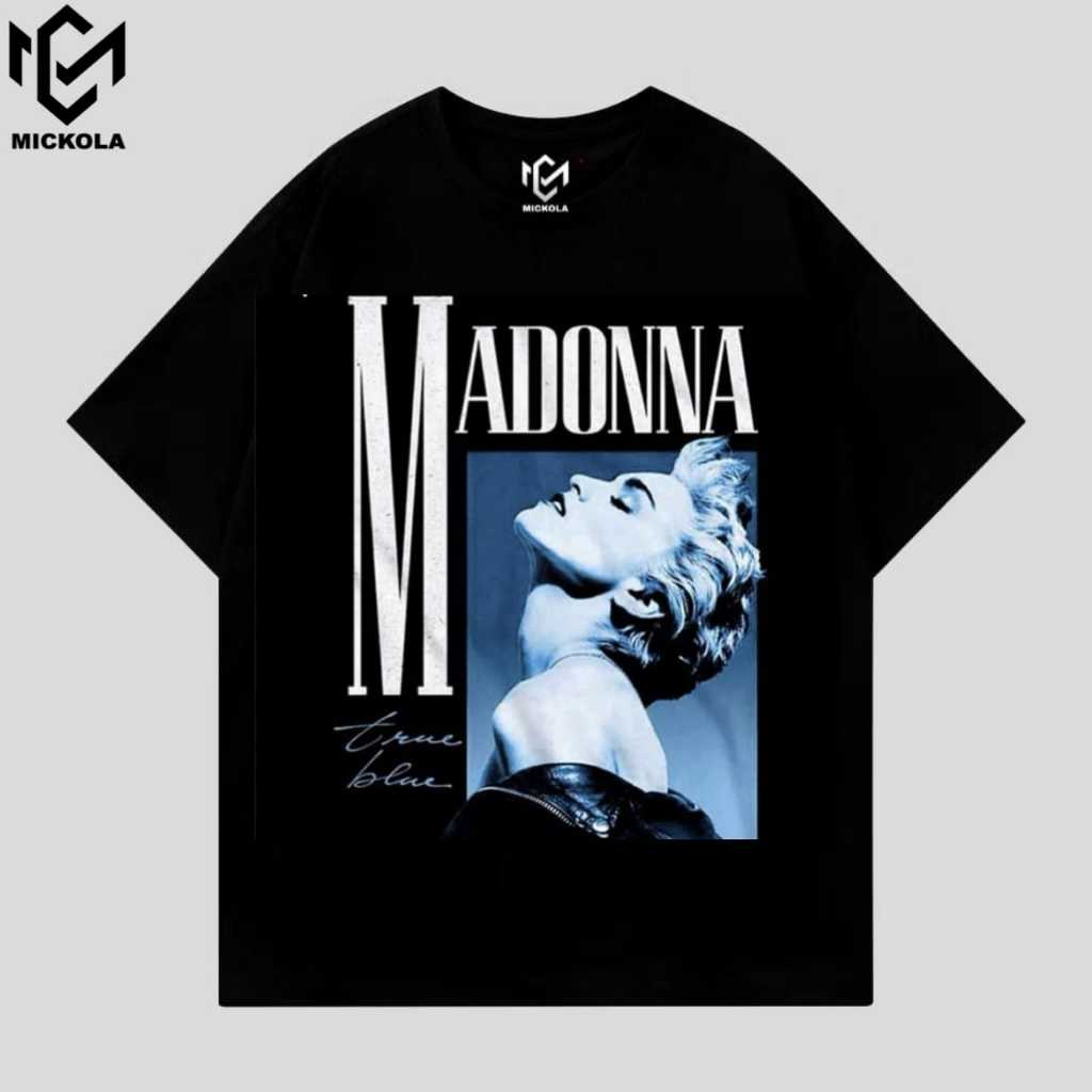 เสื้อยืด MICKOLA MADONNA UNISEX DISTRO เสื้อยืดสําหรับผู้ใหญ่ที่ผลิตในผ้าฝ้าย 24S COMED