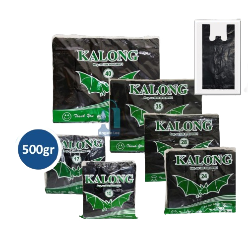 ถุงพลาสติก HDPE ค้างคาวดํา